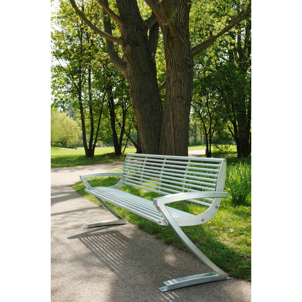 Produktabbildung Nr. 2: Banc Carisma en acier inoxydable