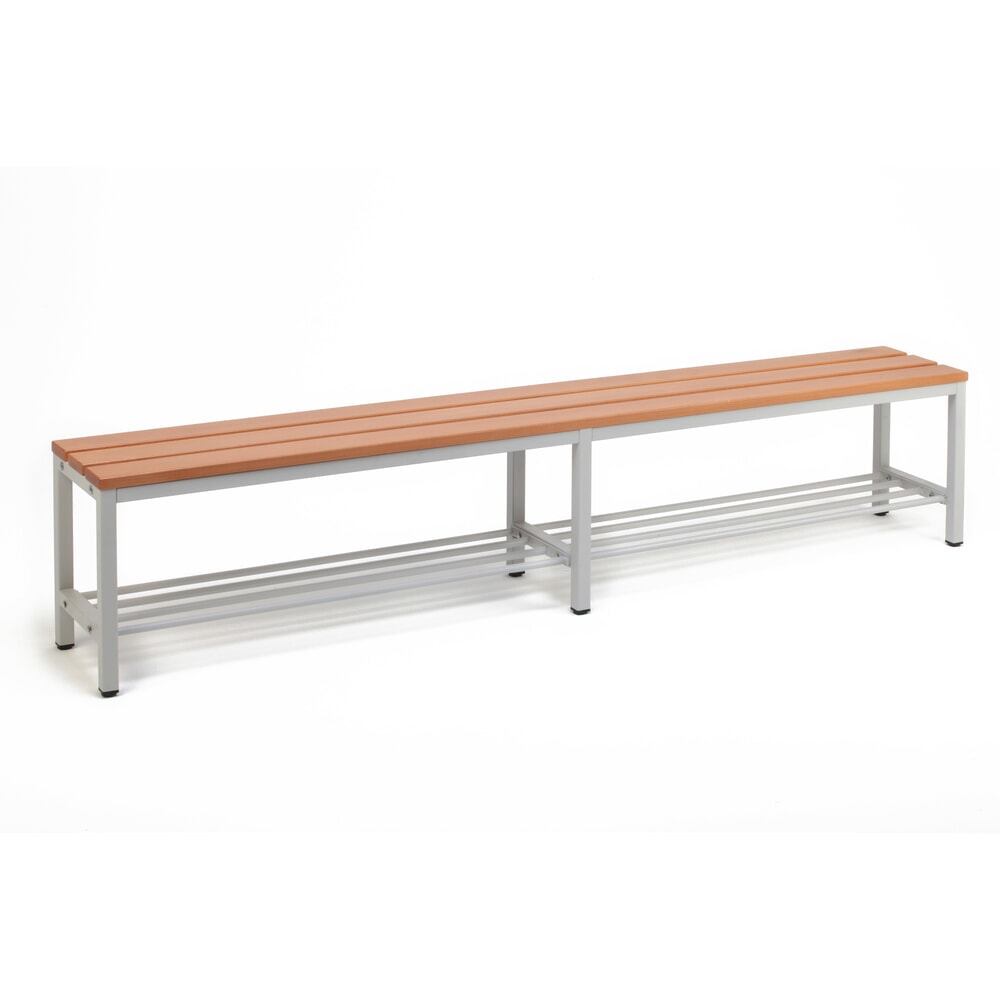 Produktabbildung Nr. 1: Banc pour vestiaire Steinbock®, longueur 2 000 mm, avec porte-chaussure