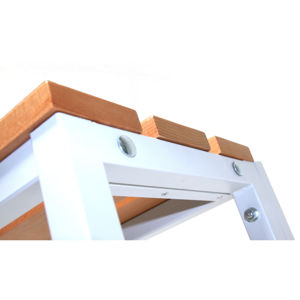 Produktabbildung Nr. 3: Banc pour vestiaire Steinbock®, longueur 2 000 mm, avec porte-chaussure