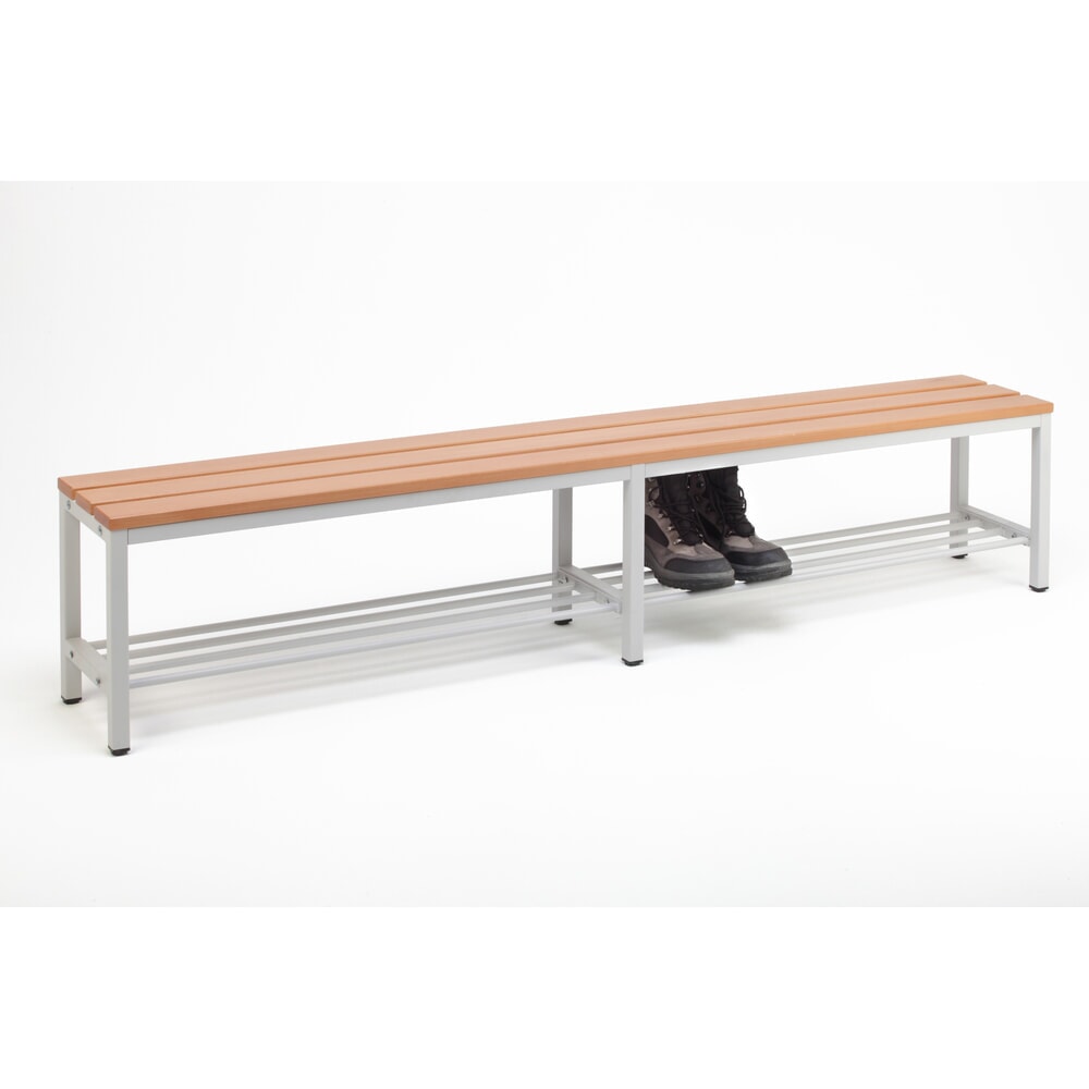 Produktabbildung Nr. 5: Banc pour vestiaire Steinbock®, longueur 2 000 mm, avec porte-chaussure