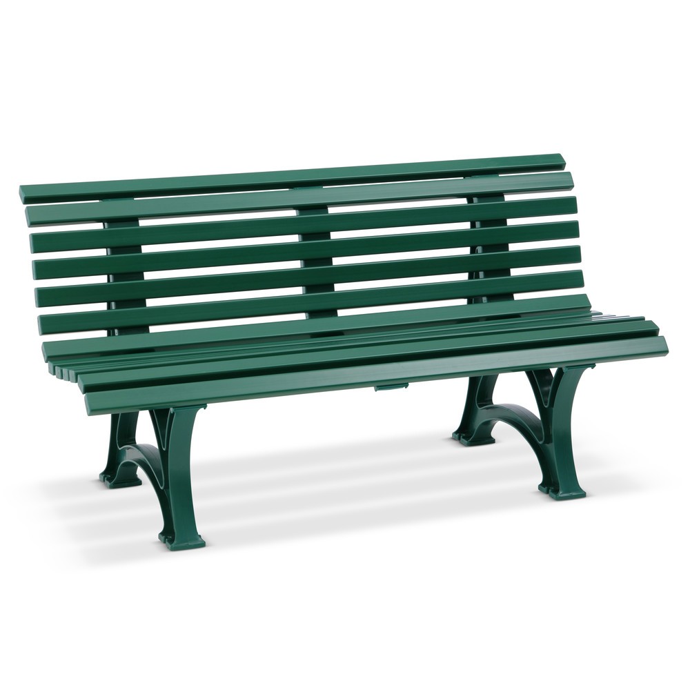 Illustration du produit: Banc Genf, longueur de 1 500 mm, 2 pieds, vert