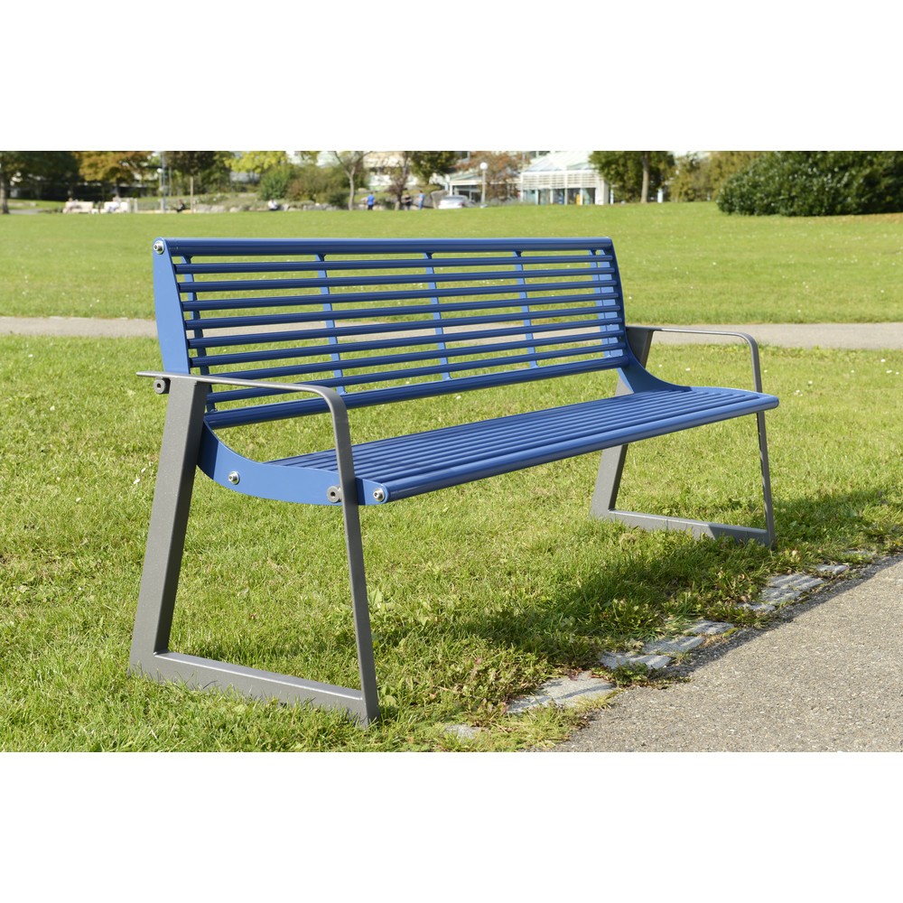 Produktabbildung Nr. 3: Banc Laro, rouge rubis, brun gris