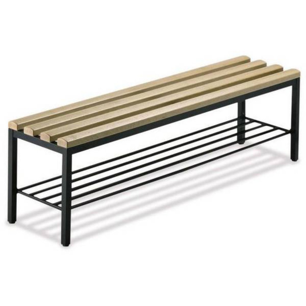 Illustration du produit: Banc pour vestiaire C+P Premium, longueur 1 000 mm, sans porte-chaussure