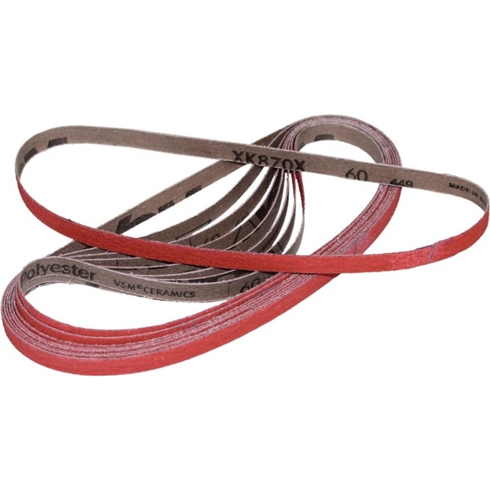 Illustration du produit: Bande abrasive XK870F L. 760 mm l. 40 mm granulation 80 pour acier/titane/métaux