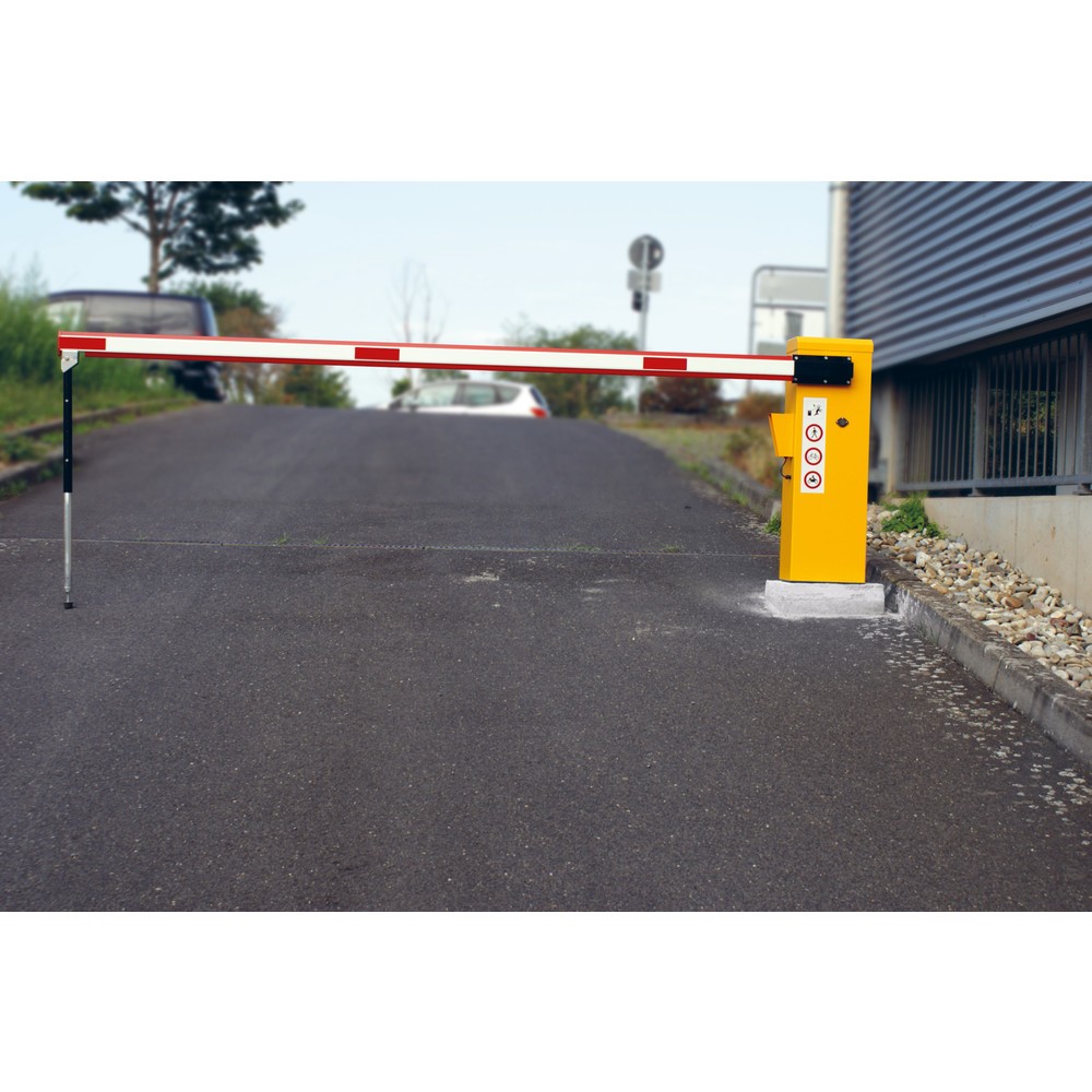 Produktabbildung Nr. 3: Barrière électrique, avec support pendulaire et émetteur radio, largeur de blocage 5,0 m