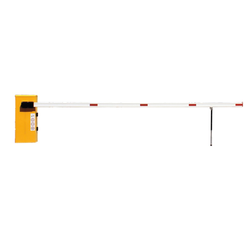 Produktabbildung Nr. 1: Barrière électrique, avec support pendulaire et émetteur radio, largeur de blocage 5,5 m