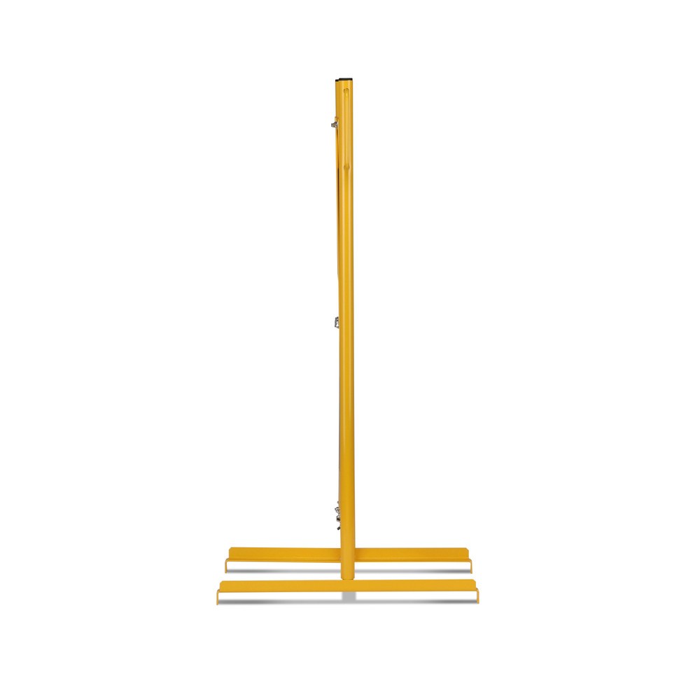 Produktabbildung Nr. 3: Barrière extensible dancop, pied des deux côtés, largeur 3 600 mm, noir/jaune
