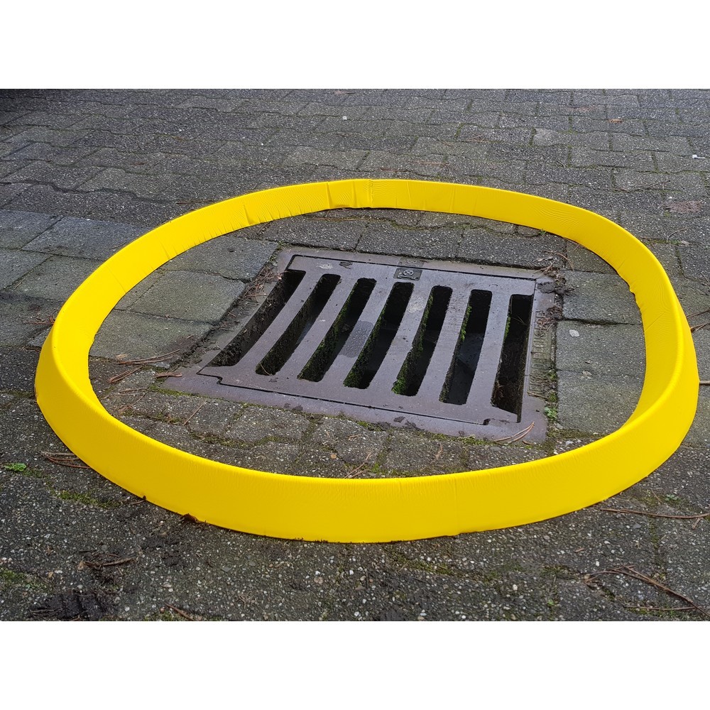 Produktabbildung Nr. 2: Barrière, protection des canalisations réutilisable, LxlxH 3 000 x 70 x 50 mm