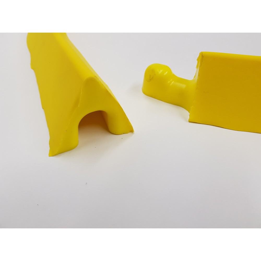 Produktabbildung Nr. 2: Barrière, protection des canalisations réutilisable, LxlxH 2 000 x 50 x 60 mm