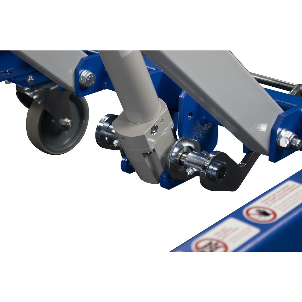 Produktabbildung Nr. 2: BARTH Montage-Hubtischwagen H400 mit Multiplex-Arbeitsplatte, Tragkraft 400 kg, Plattform 1.245 x 740 x 24 mm