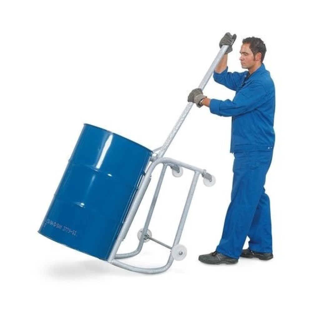 Illustration du produit: Basculeur de fûts avec tige de levier, pour 1 baril de 200 litres