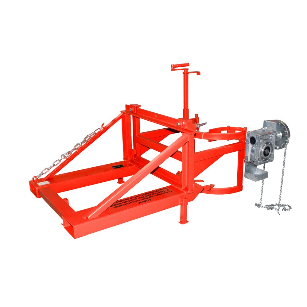 Illustration du produit: Basculeur de fûts Bauer® FD/L-K, peint, rouge feu