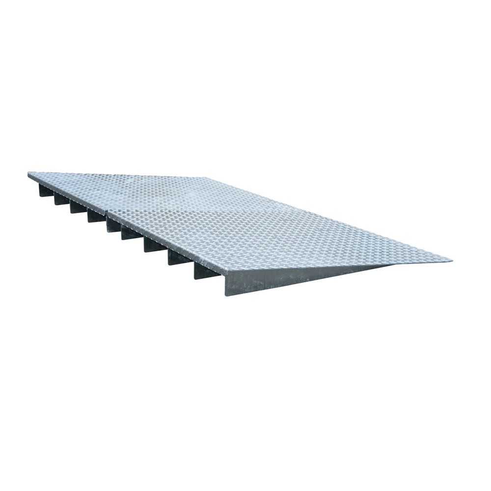 Produktabbildung: Bauer® Auffahrrampe AR 123, verzinkt