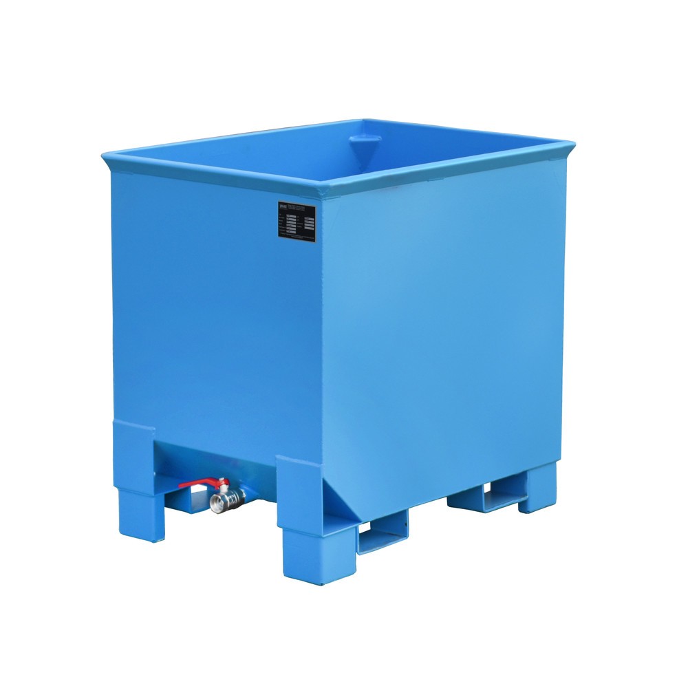 Produktabbildung Nr. 4: Bauer® Bacs à copeaux empilables pour trains de remorques, peints, volume 0,3 m³, RAL 2000 orangé jaune