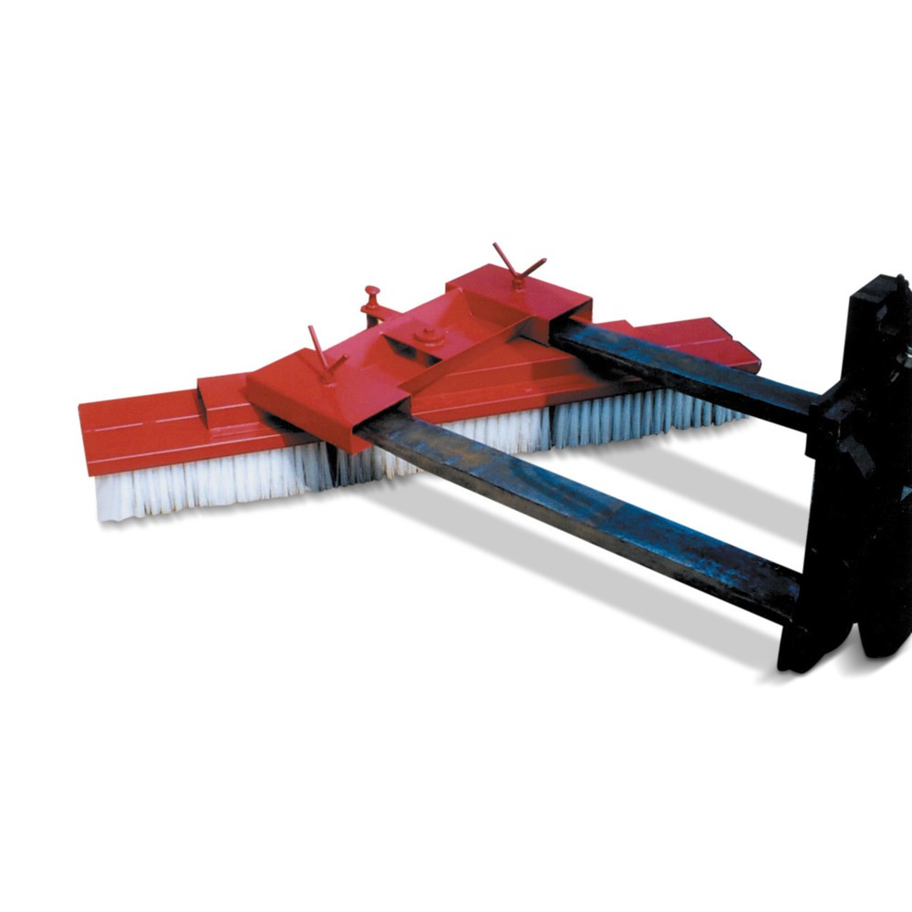 Illustration du produit: Bauer® Balai pour chariot élévateur à fourche et chargeur sur roues, largeur 1 000 mm