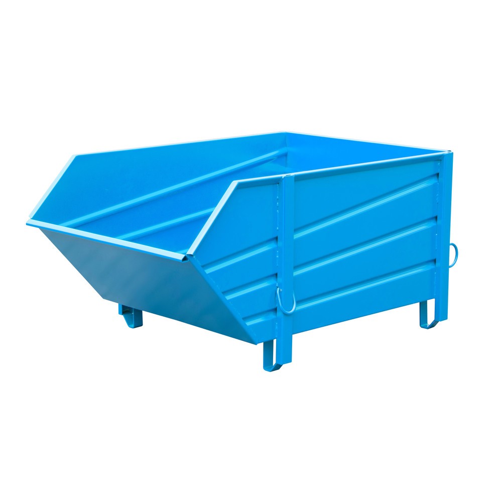 Produktabbildung: Bauer® Baustoffbehälter BBP 100, lackiert, Lichtblau
