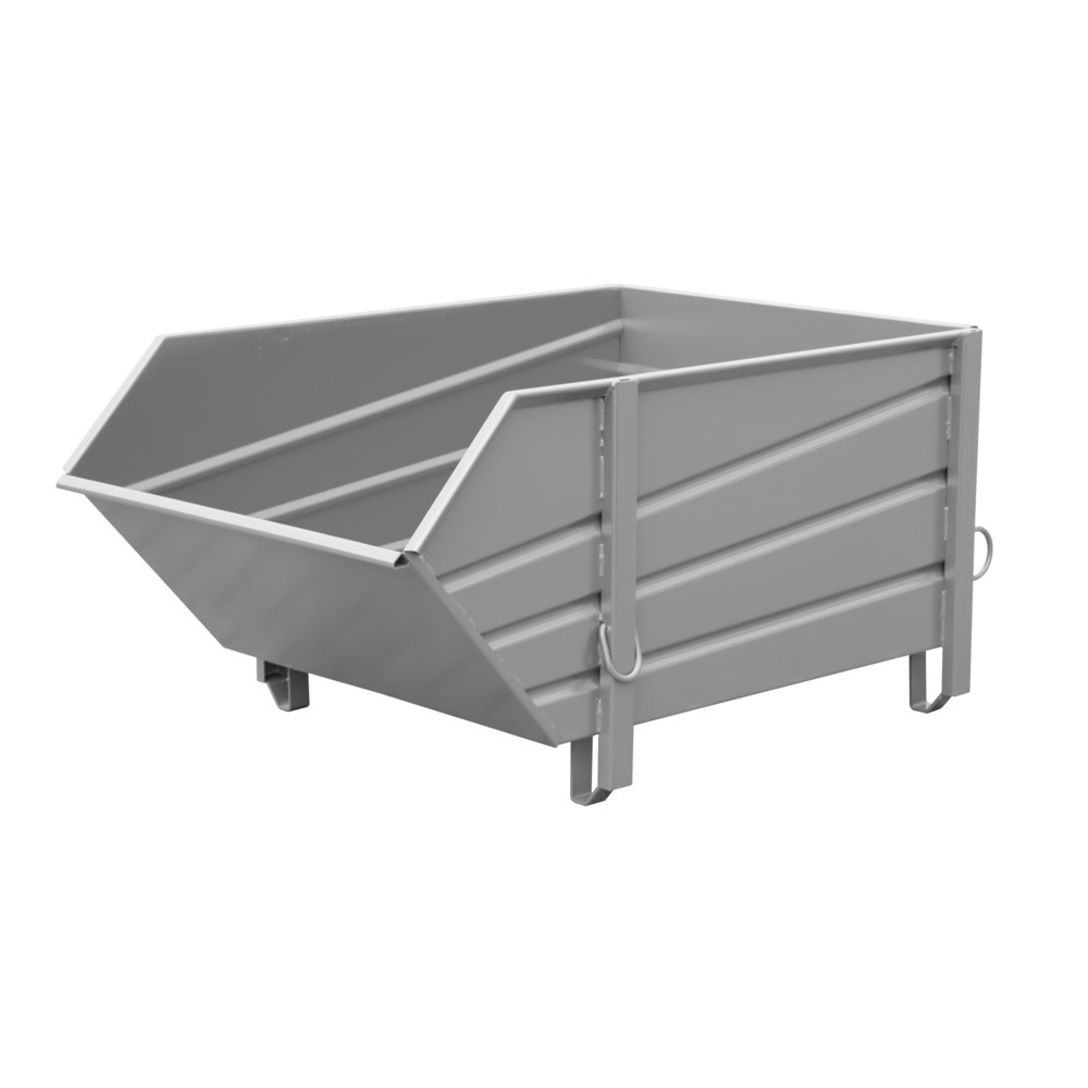 Produktabbildung Nr. 1: Bauer® Baustoffbehälter BBP 100, lackiert, Mausgrau