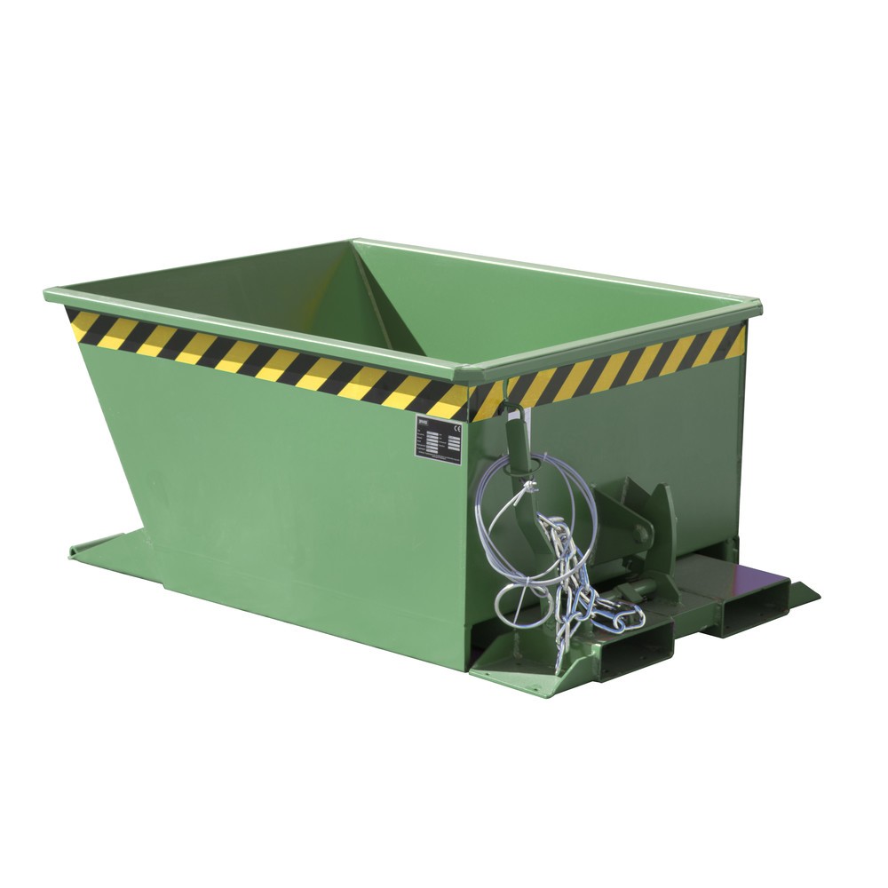 Produktabbildung Nr. 3: Bauer® Bennes basculantes pour trains de remorques, peintes, volume 0,3 m³, RAL 3000 rouge feu