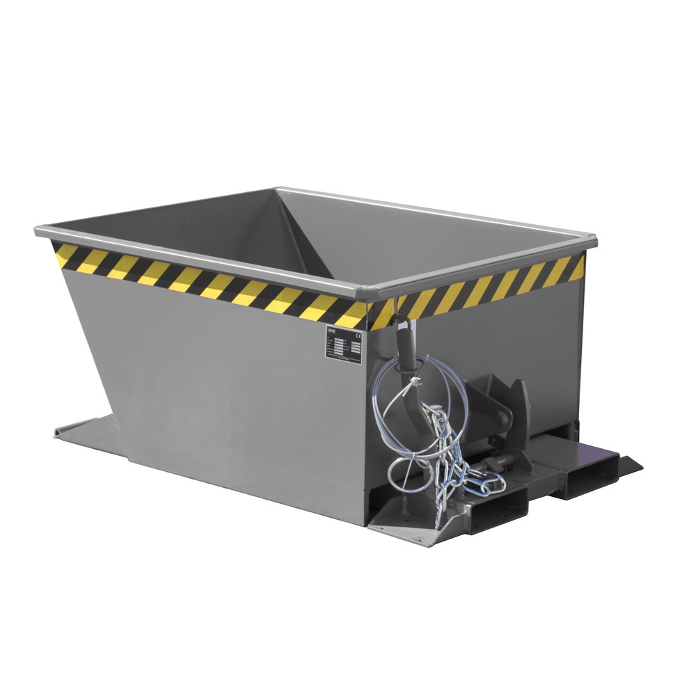 Produktabbildung Nr. 5: Bauer® Bennes basculantes pour trains de remorques, peintes, volume 0,3 m³, RAL 3000 rouge feu