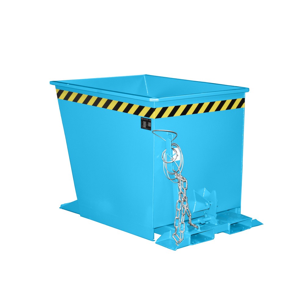 Produktabbildung Nr. 1: Bauer® Bennes basculantes pour trains de remorques, peintes, volume 0,55 m³, RAL 5012 bleu clair
