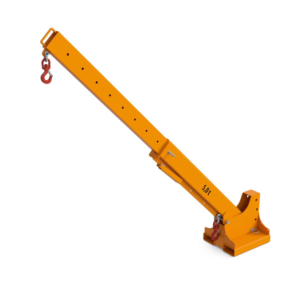 Produktabbildung Nr. 6: Bauer® Chargeur télescopique modèle 1, portée jusqu’à 3 690 mm, capacité de charge jusqu’à 2 500 kg, orangé jaune