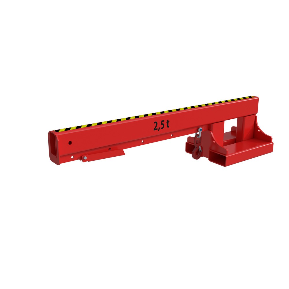 Produktabbildung Nr. 2: Bauer® Chargeur télescopique type KT-K, portée jusqu’à 1 870 mm, capacité de charge jusqu’à 2 500 kg, RAL 3000 rouge feu