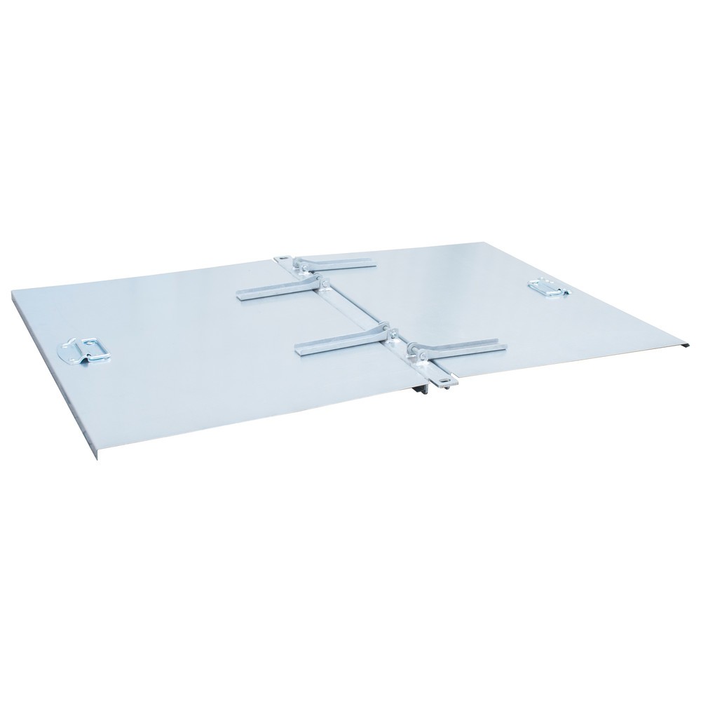 Illustration du produit: Bauer® Couvercle pour benne basculante pour trains de remorques, volume 0,3 m³
