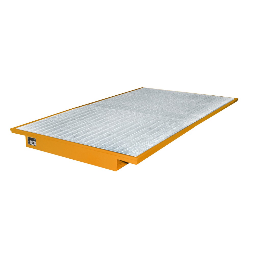 Produktabbildung: Bauer® Einhängewanne aus Stahl, inkl. Gitterrost