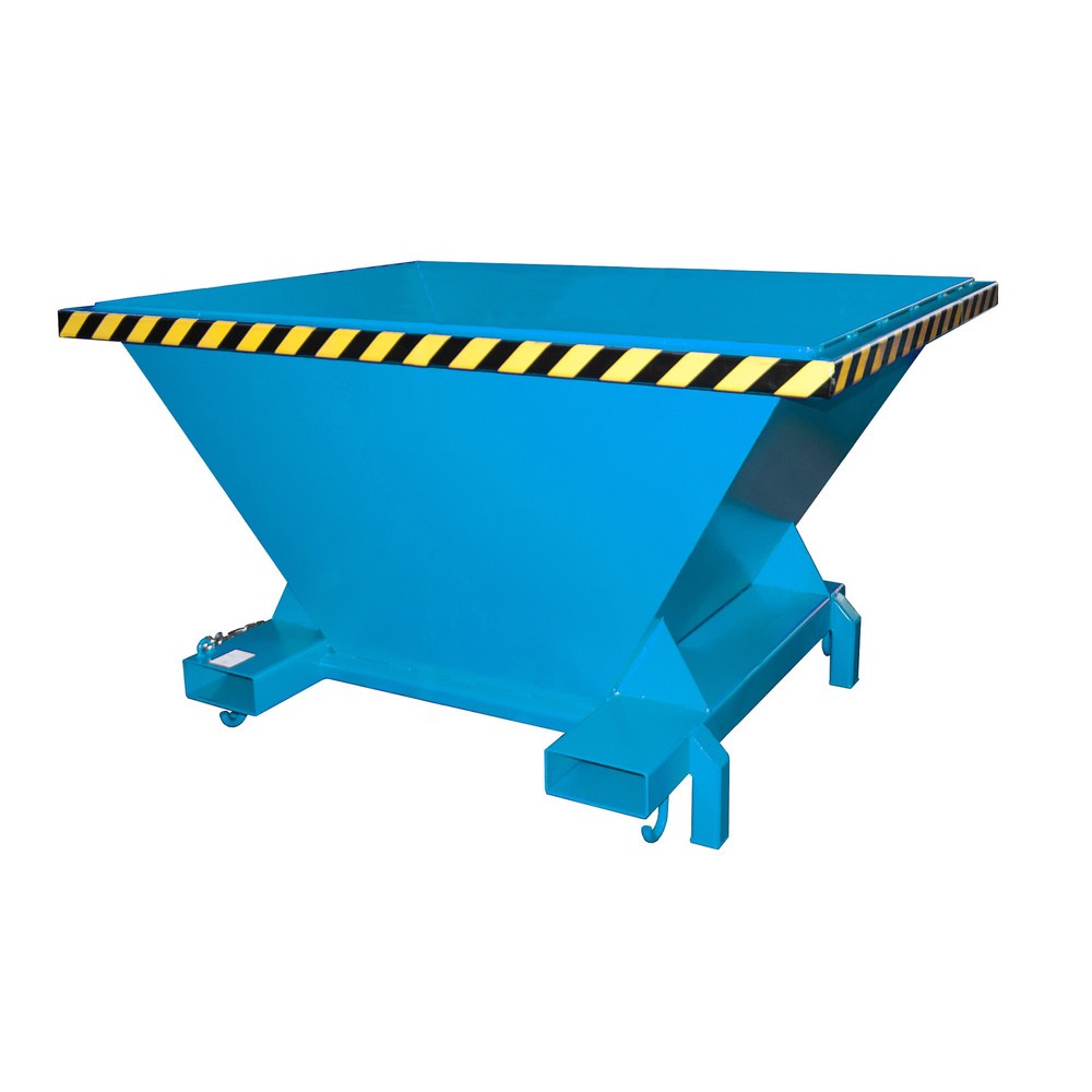 Produktabbildung Nr. 1: Bauer® Entonnoir de remplissage pour sacs de transport BIG BAG, H x l x P 990 x 1 710 x 1 320 mm, RAL 5012 bleu clair