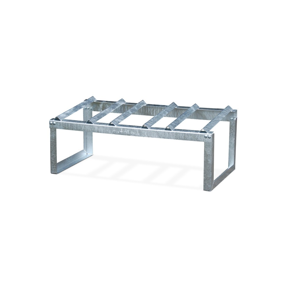 Produktabbildung: Bauer® Fassbock mit Winkelauflage, 3x 60 Liter