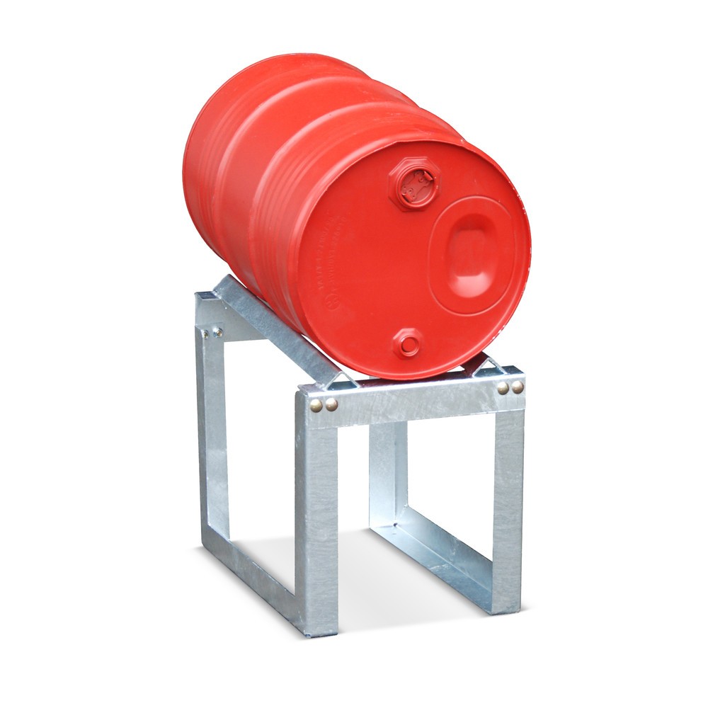 Produktabbildung Nr. 2: Bauer® Fassbock mit Winkelauflage, 1x 60 Liter