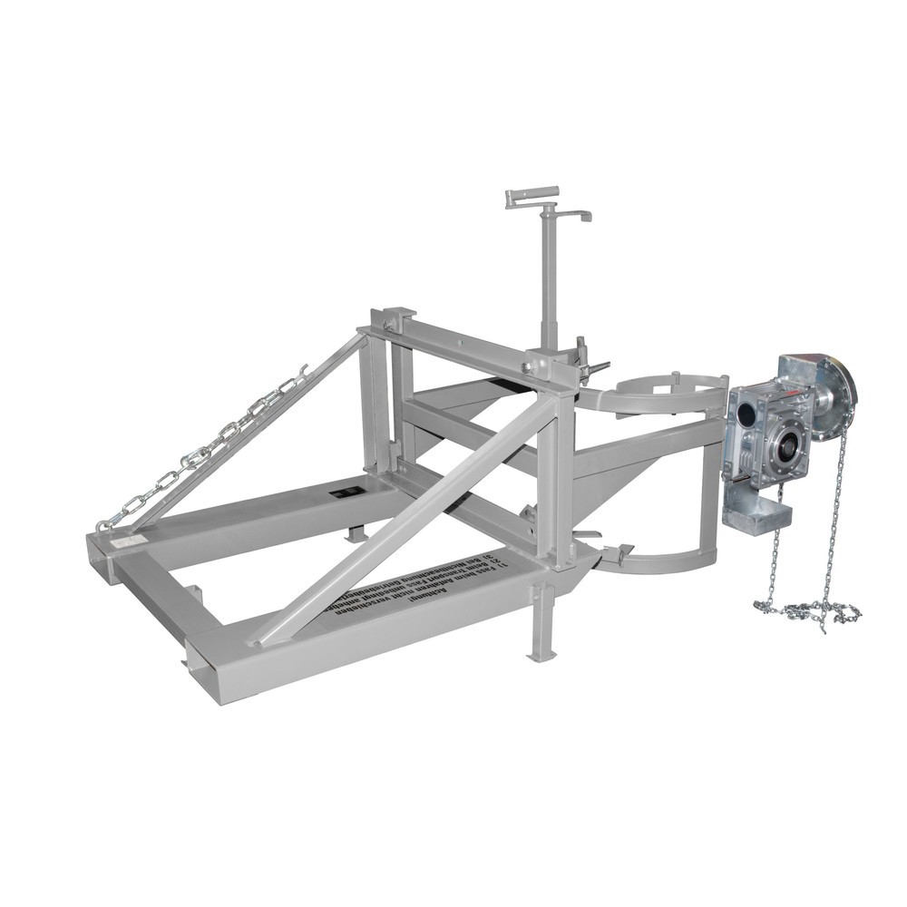 Produktabbildung Nr. 1: Bauer® Fasskipper FD/L-K, lackiert, Mausgrau