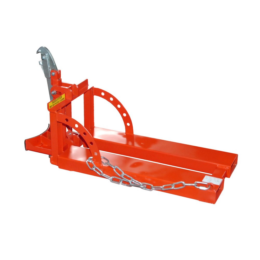 Produktabbildung Nr. 1: Bauer® Fasslifter RS für 60-Liter-Stahlfässer, 1 Fass, feuerrot
