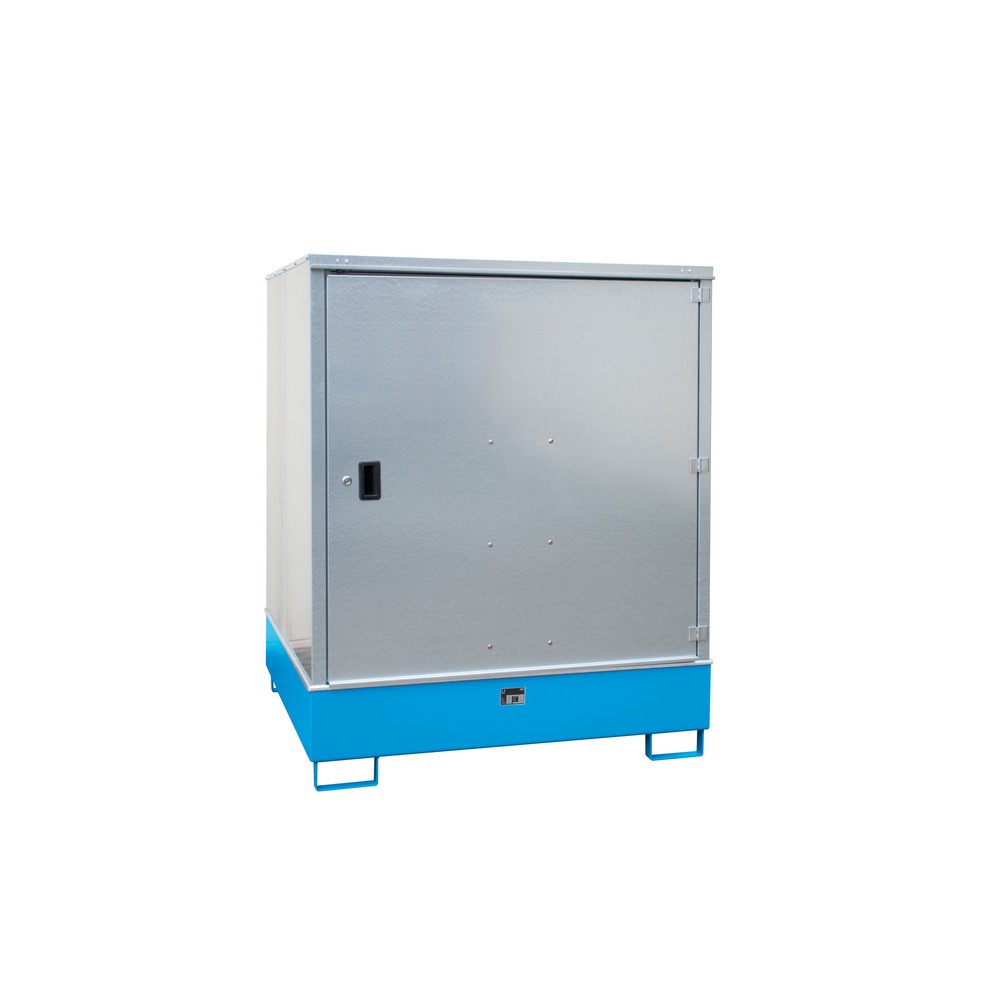 Produktabbildung Nr. 1: Bauer® Umweltschrank GS-4, lackiert, Lichtblau