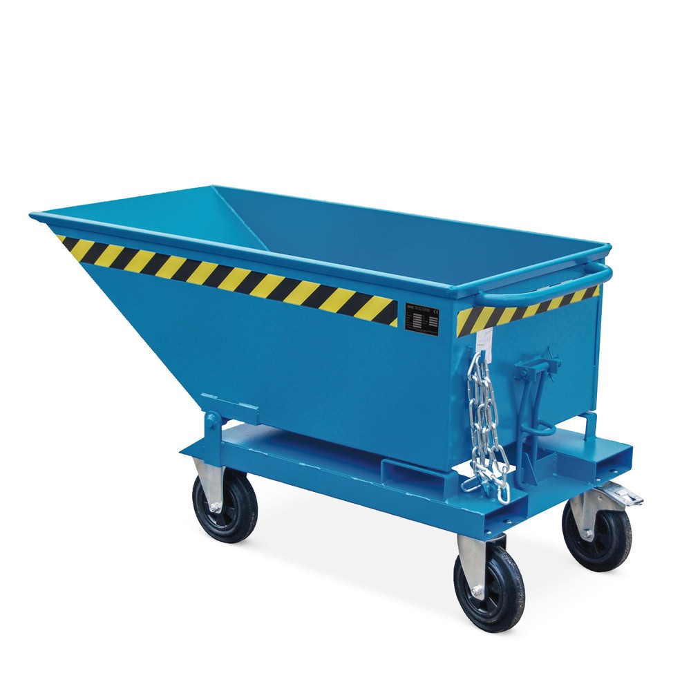 Illustration du produit: Bauer® Jeu de galets pour benne basculante, benne basse + en forme de caisse, hauteur de construction 235 mm
