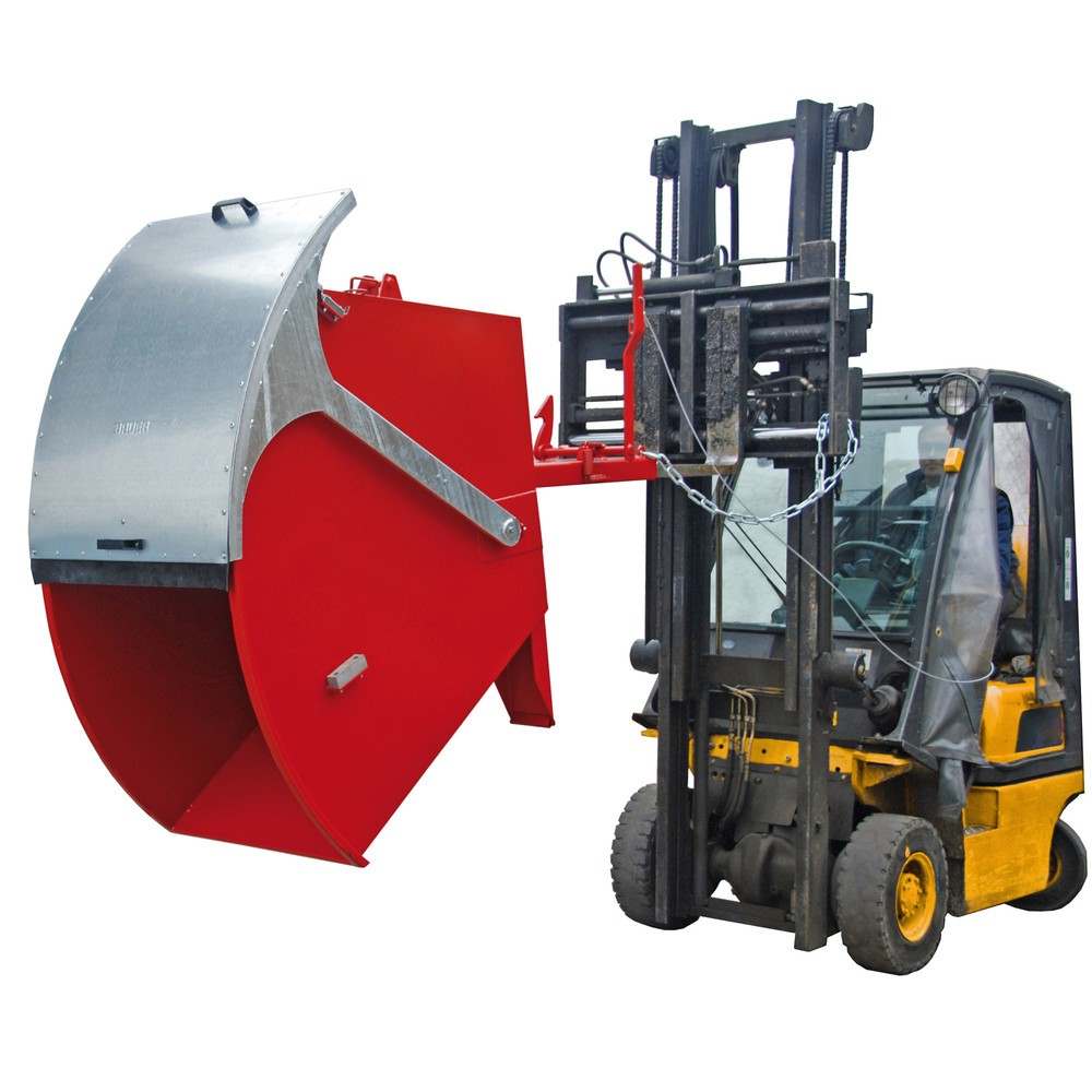 Produktabbildung Nr. 2: Bauer® Kippbehälter RD 750, lackiert, Feuerrot