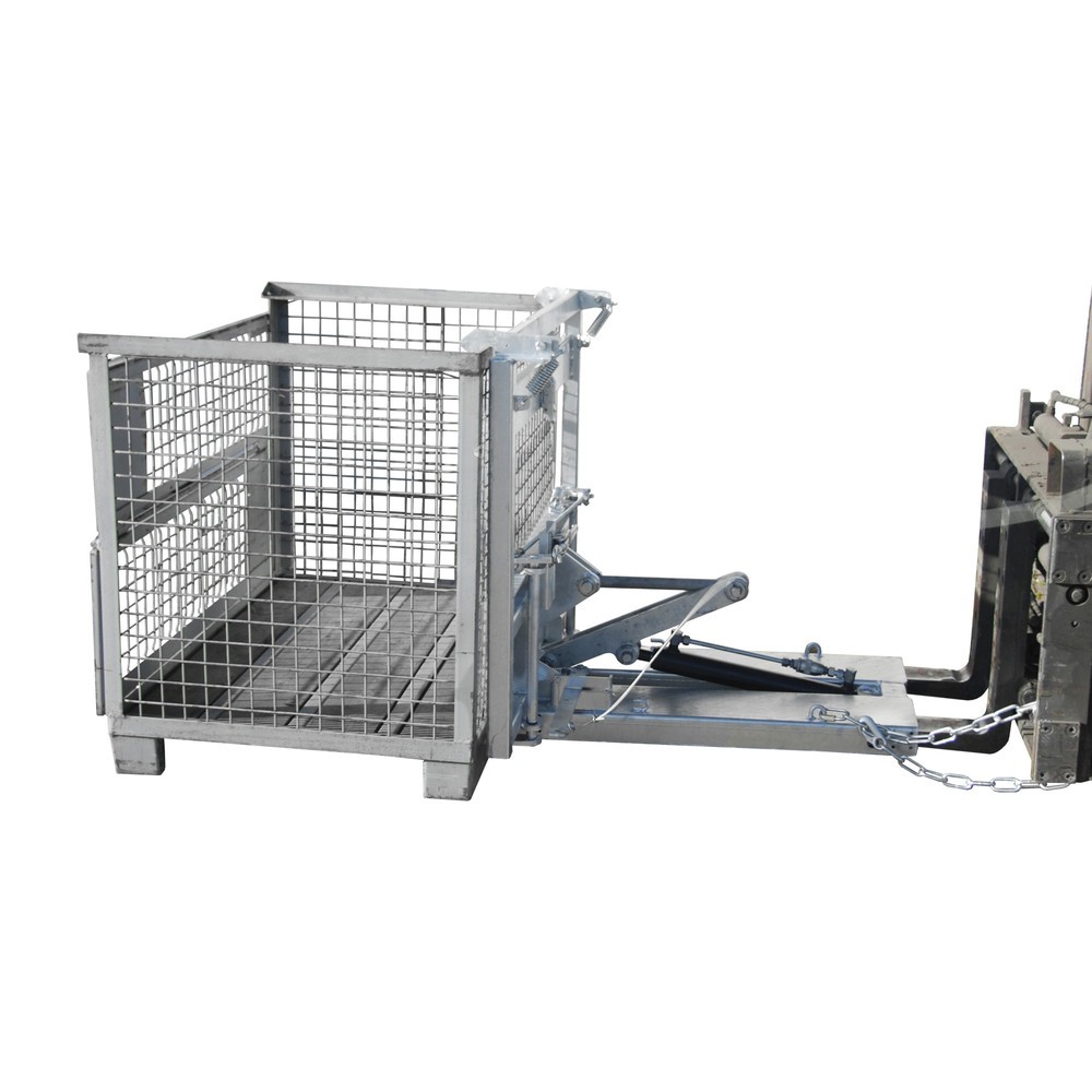 Produktabbildung Nr. 1: Bauer® Kippomat Typ KG-B, manuelle Kippbedienung, einstellbare Kippbremse, feuerverzinkt, TK 500 kg