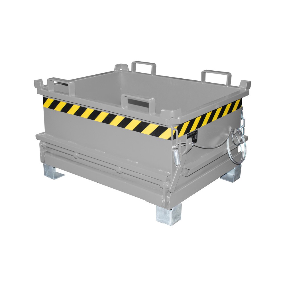 Illustration du produit: Bauer® Mini-poubelle, volume 0,24 m³, RAL 7005 gris souris