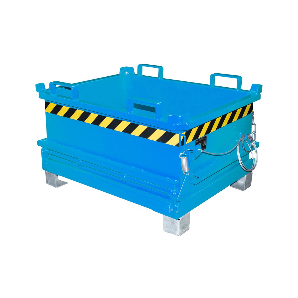 Illustration du produit: Bauer® Mini-poubelle, volume 0,24 m³, RAL 5012 bleu clair