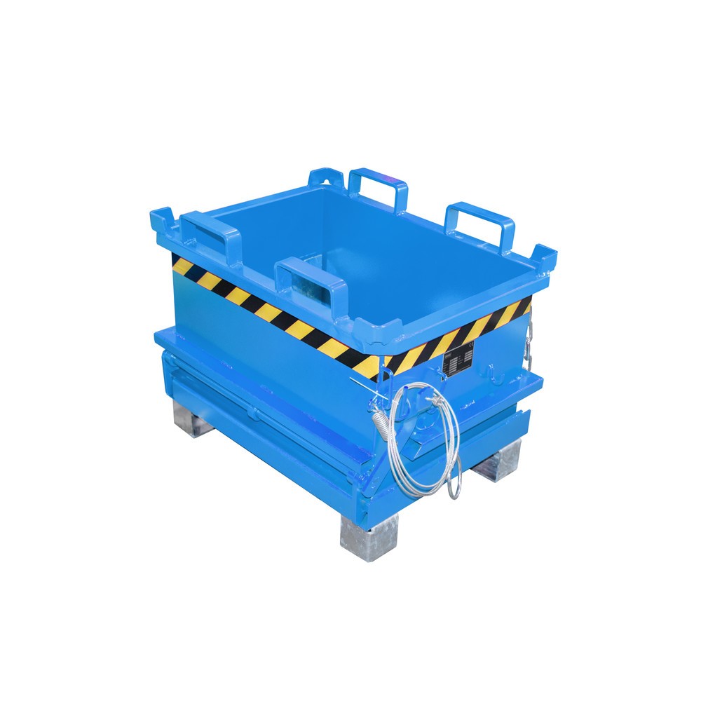 Produktabbildung Nr. 1: Bauer® Mini-poubelle, volume 0,13 m³, RAL 5012 bleu clair