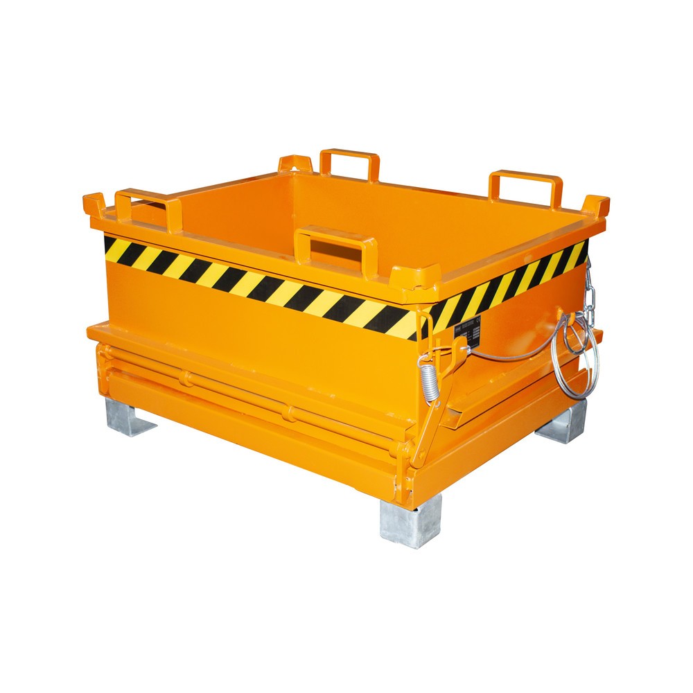 Illustration du produit: Bauer® Mini-poubelle, volume 0,24 m³, RAL 2000 jaune orange
