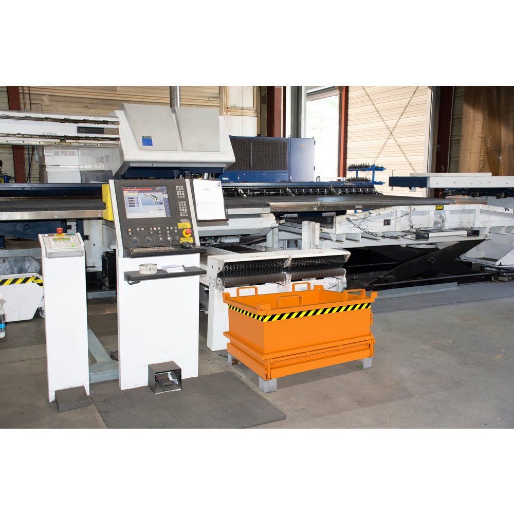 Produktabbildung Nr. 2: Bauer® Mini-poubelle, volume 0,24 m³, RAL 2000 jaune orange
