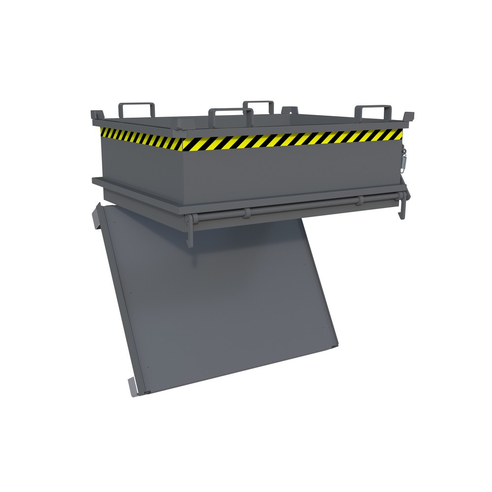 Produktabbildung Nr. 2: Bauer® Mini-poubelle, volume 0,37 m³, RAL 7005 gris souris