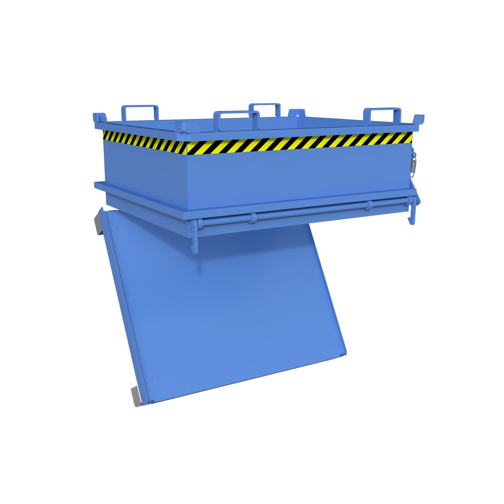 Produktabbildung Nr. 2: Bauer® Mini-poubelle, volume 0,37 m³, RAL 5012 bleu clair