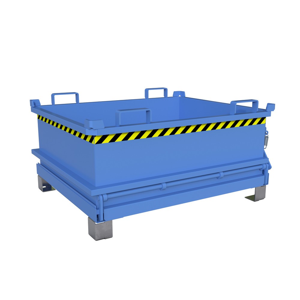 Illustration du produit: Bauer® Mini-poubelle, volume 0,37 m³, RAL 5012 bleu clair