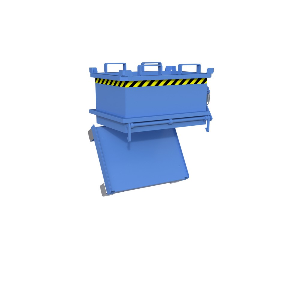 Produktabbildung Nr. 2: Bauer® Mini-poubelle, volume 0,13 m³, RAL 5012 bleu clair