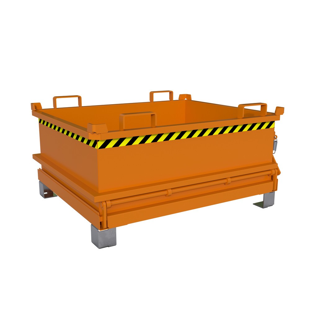 Illustration du produit: Bauer® Mini-poubelle, volume 0,37 m³, RAL 2000 jaune orange