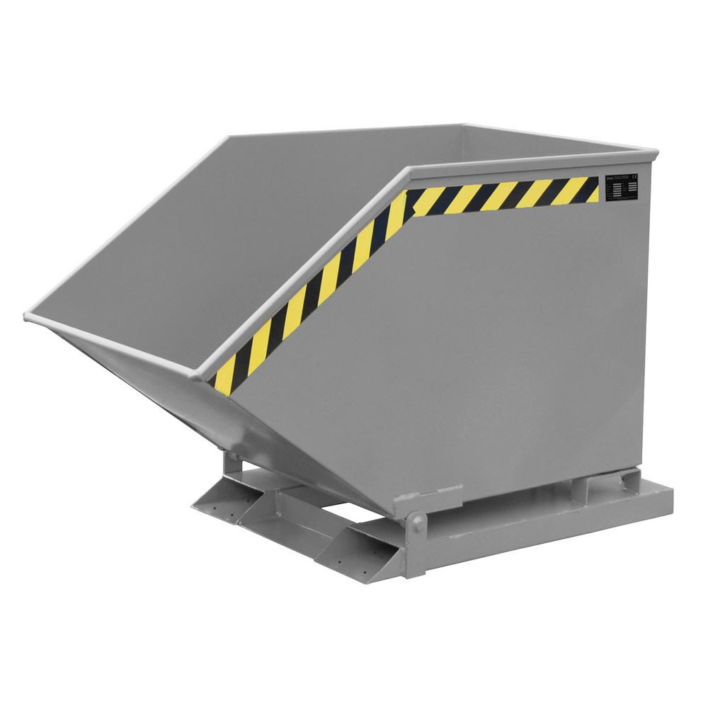 Produktabbildung Nr. 1: Bauer® Muldenkipper, kastenförmige Mulde, lackiert, Volumen 0,4 m³, RAL 7005 mausgrau