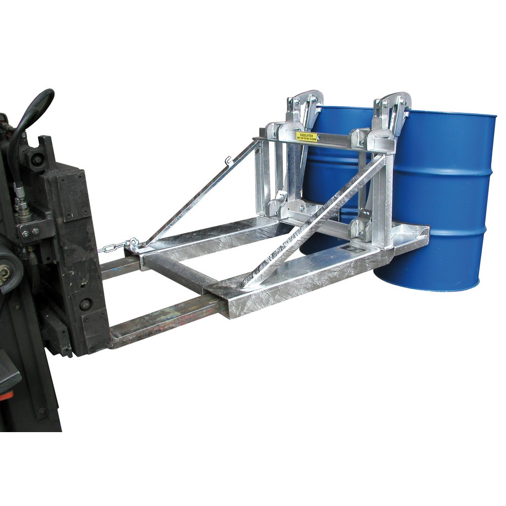 Produktabbildung Nr. 4: Bauer® Pince à fûts, fûts à bonde en acier et en plastique, capacité de charge 1 600 kg, galvanisé à chaud