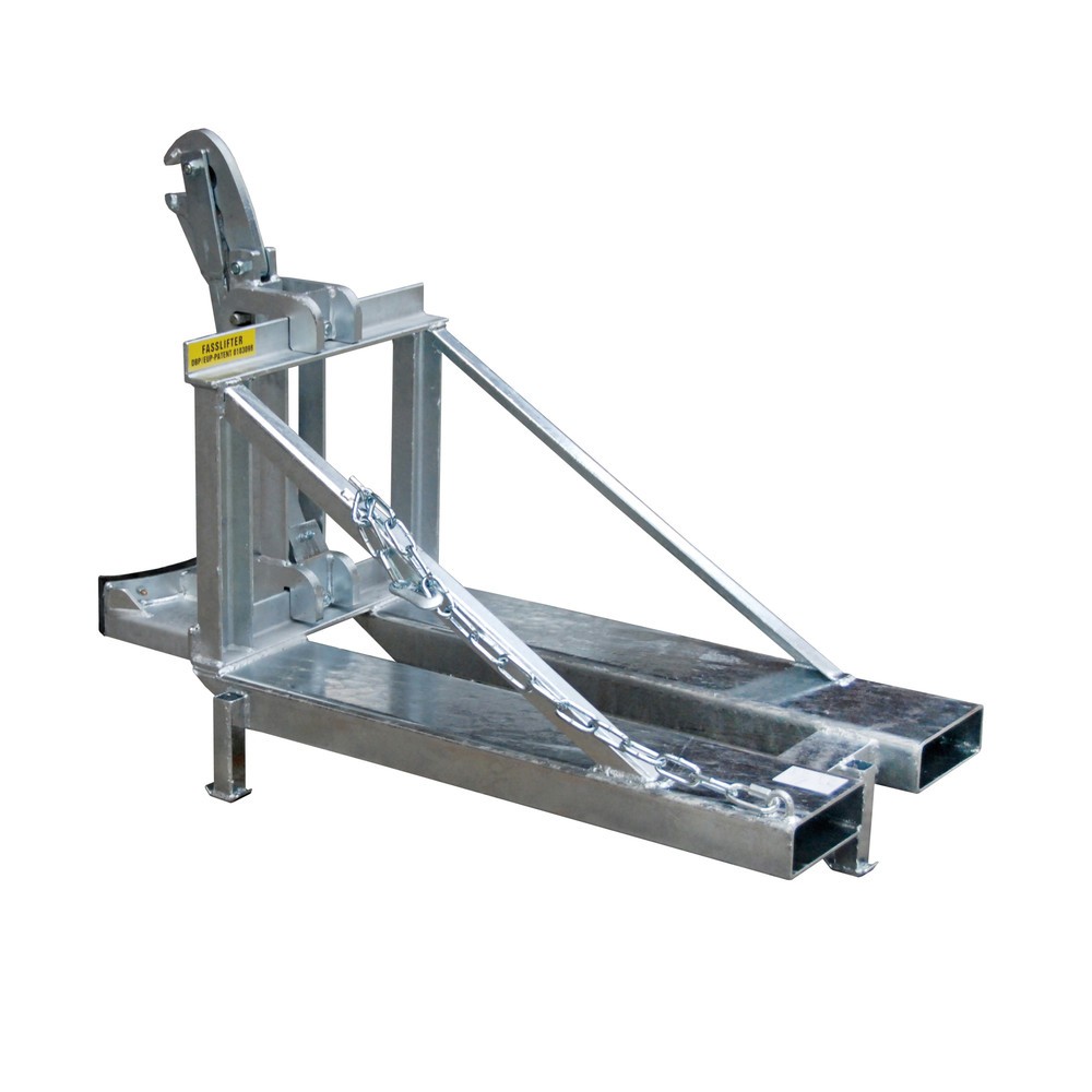 Produktabbildung Nr. 4: Bauer® Pince à fûts, fûts à bonde en acier et en plastique, capacité de charge 800 kg, galvanisé à chaud